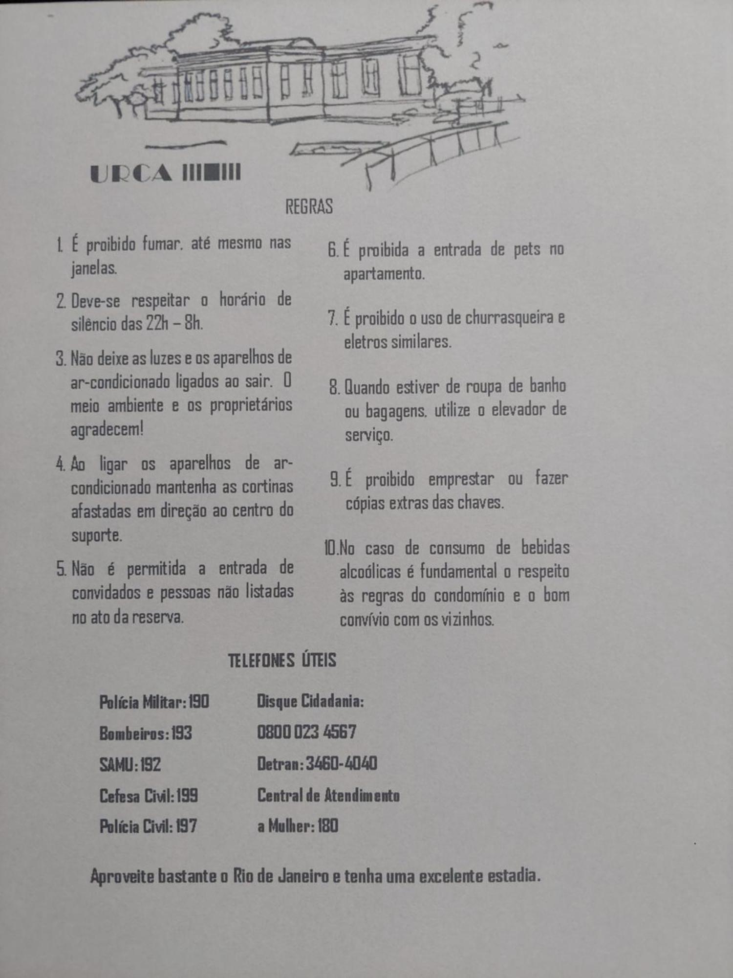 Apartment Urca 303 Rio Br *